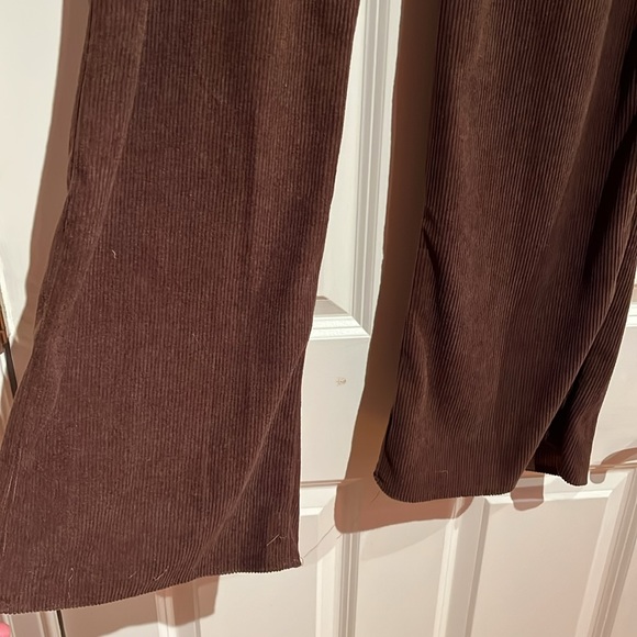 High waisted corduroy pants - Picture 3 of 5